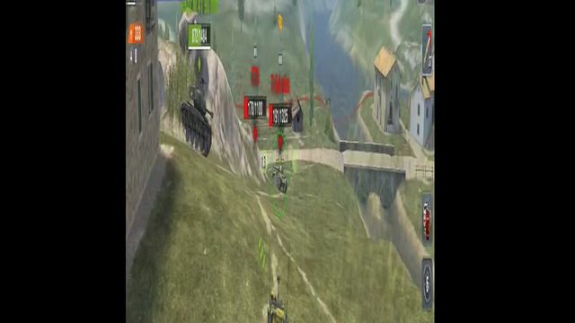 Wot Blitz AMX 13-75 быстрая катка в сухую 7-0