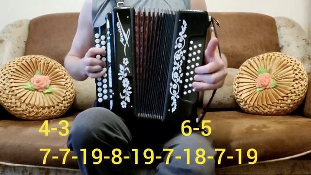 Я ж не хочу чтоб ты плакала разбор на гармони