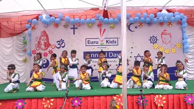 Annual Day 2018 Euro Kids,Chhauni. Nursery (Goldfish)