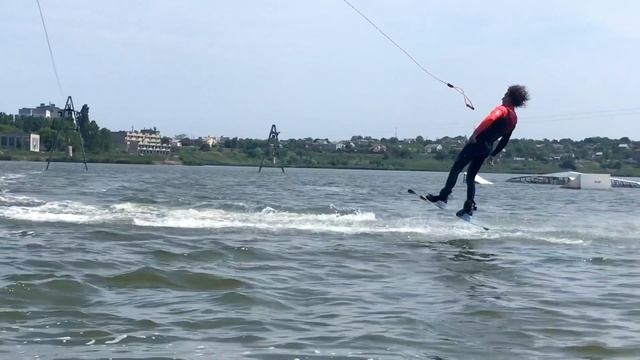 Kitesurfing + wakeboarding fun crashes 2019 | Surf Banda - Школа Кайта