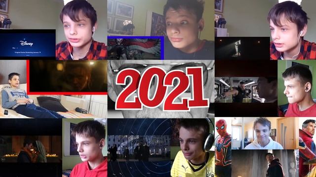 "Марвел 2021" - ВСЕ РЕАКЦИИ КИРИЛЛА.😱 "Marvel 2021" - ALL KIRILL REACTIONS🙀