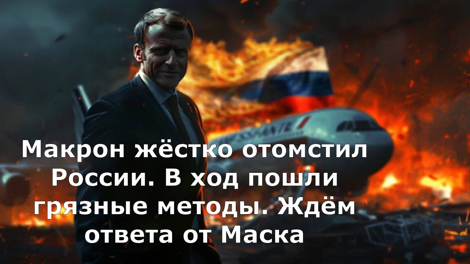 Макрон жёстко отомстил России. В ход пошли грязные методы. Ждём ответа от Маска