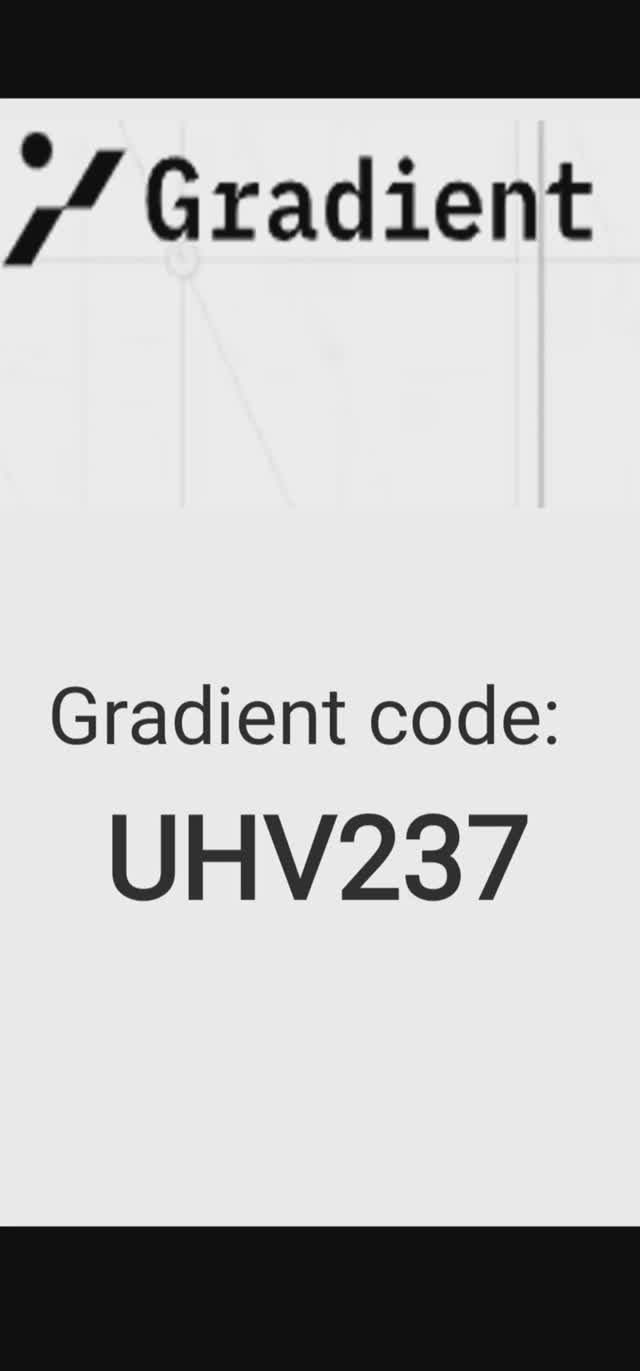 Gradient code: UHV237