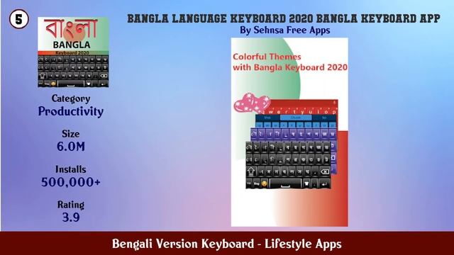 Top 10 Bengali Version Keyboard Android Apps