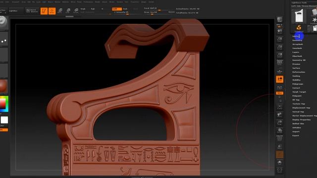 ZBrush 4R7 - Booleans. Dynamesh Boolean Techniques. Резка динамеш объектов (на русском)