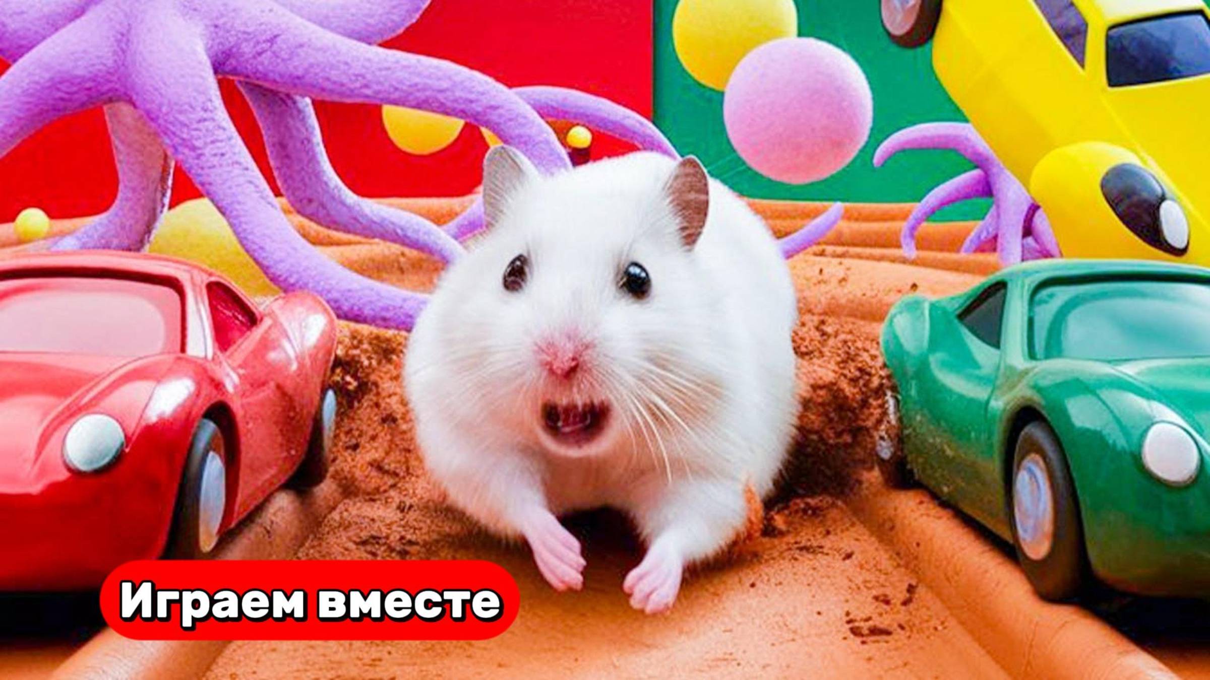 СУПЕР СЛОЖНЫЙ ЛАБИРИНТ ДЛЯ ХОМЯКА 🐹 Выбираемся вместе ! Видео для детей