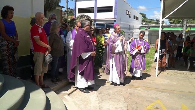 10/03/2023 - Benção da Reforma da Capela Santa Rita de Cássia por Bispo Diocesano Dom Luiz Henrique