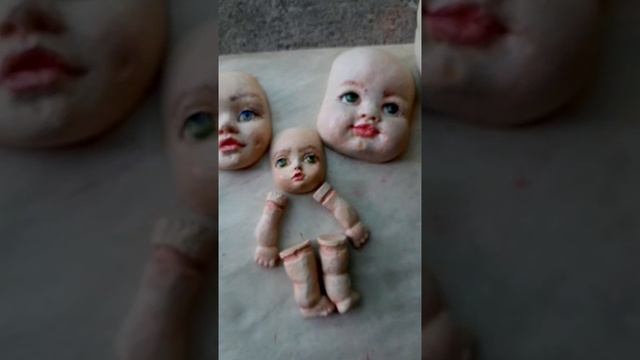 Личики для ТеддиДоллочек из древесной массы
Мой ВК https://vk.com/handmadebuzulukdoll