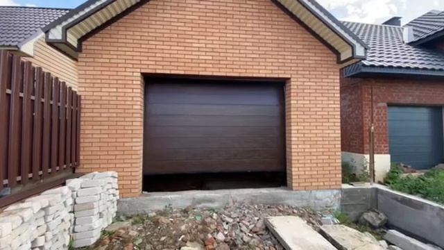Гаражные ворота Алютех Тренд