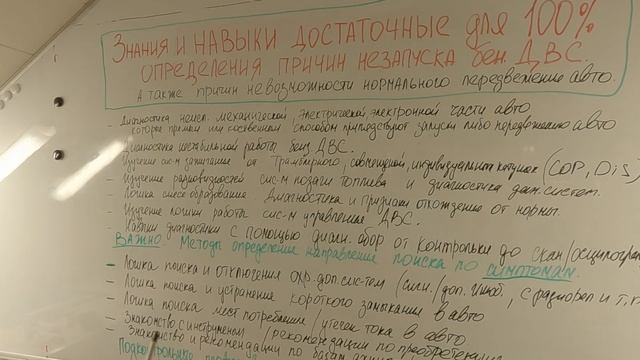 Содержание курса "Автоэлектрик с выездом"