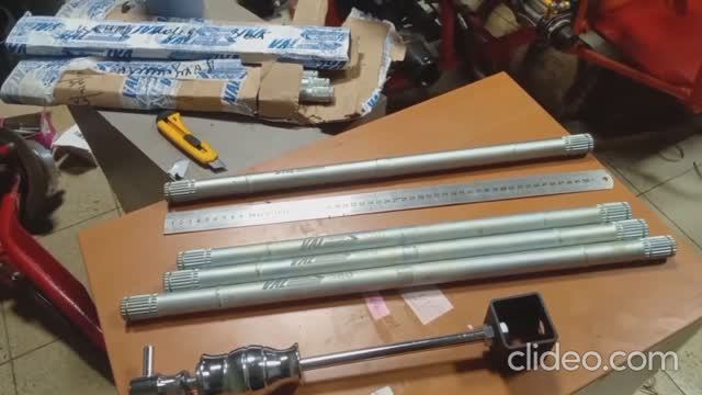 Получил новые валы приводов Val-racing