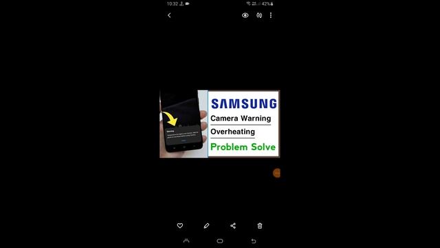 Samsung Camera Warning Temperature is Too High Problem Solve