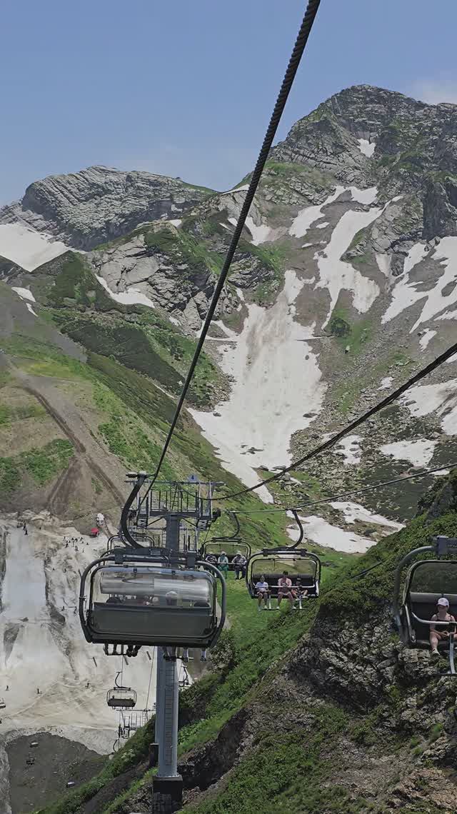 Канатная дорога в Красной Поляне, Краснодарский край