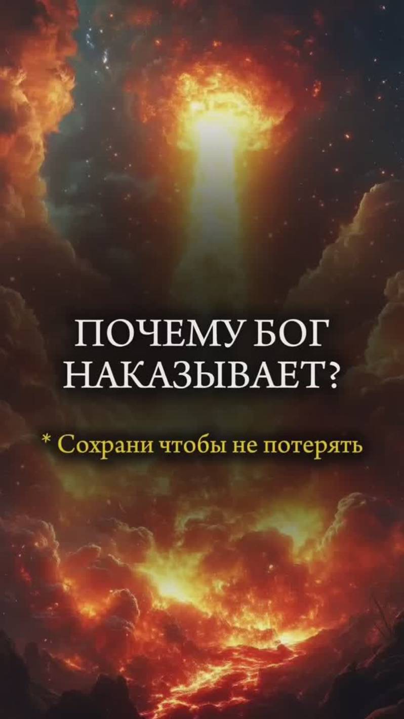 Почему БОГ НАКАЗЫВАЕТ? #сильнаямолитва #мистика #христианство