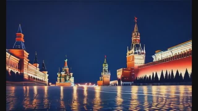 Красная площадь глазами нейросетей