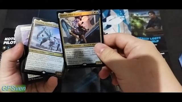 Unboxing Commander Deck Buckle Up MTG Kamigawa Neon Dynasty Kotori Pilot Prodigy