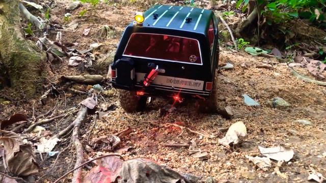 Traxxas TRX4 Blazer Mamba X Test Run @ KDCF