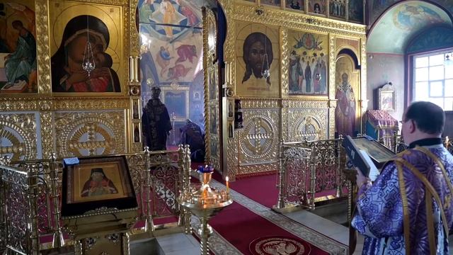 Митрополит Иоанн совершил последнюю в этом году Литургию Преждеосвященных Даров