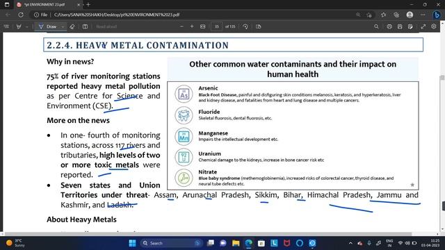 ENVIRONMENT PT-365.. Part-3#vision#pt365#currentaffairs#environment#pollution#scholars#spot#IAS#UPS