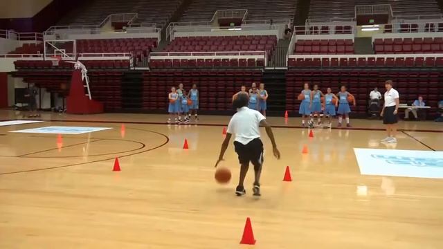 Dribbling Drills for Youth Basketball | Across Court Moves Part 3 by Tara VanDerveer