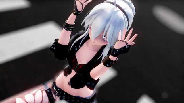 【MMD】Hot pants with holes in stockings【WILD】