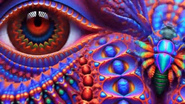 Psychedelic Trance - Alien Ayahuasca  DMT mix 2024 (AI Graphic Visuals)