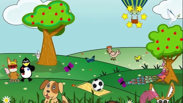Детская игра "Найди всех птиц"