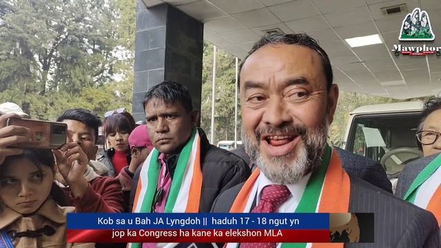 Kob sa u Bah JA Lyngdoh || Ngin jop 17 haduh 18 ngut ha kane ka elekshon