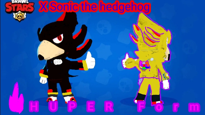Brawl Stars x Sonic the hedgehog концепт