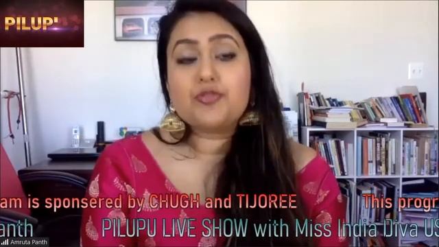 PilupuTV Exclusive:  Chit-Chat with Miss India Diva USA First Runner up Amruta Panth