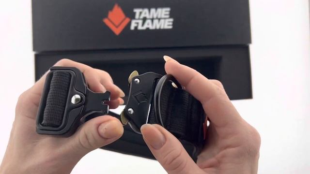 TAME FLAME Обзор тактического ошейника 4см.