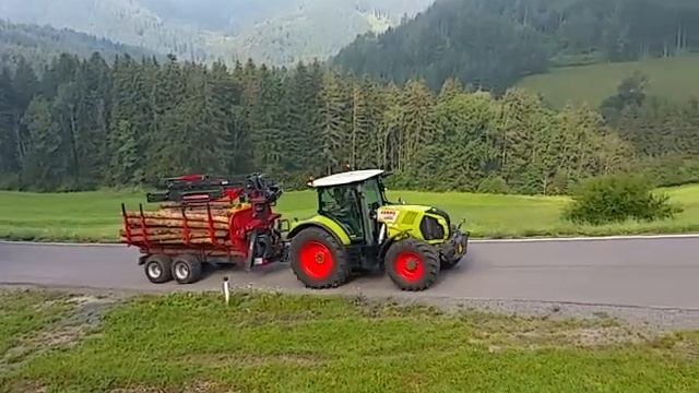 Claas Arion 640 mit Beha RW T1300