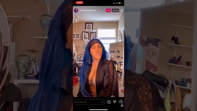 Natalie Nunn says Tanisha Thomas is MAD & sits on the couch all day
