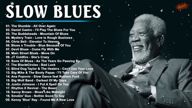 Best Of Slow Blues ⧸ Blues Rock 🎧 Night Relaxing Songs 🎧 Slow Rhythm ｜ Slow Blues Greatest Hits BL