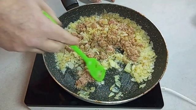 Паста с тунцом, так её при мне, делал итальянец. Очень быстро и очень вкусно #паста