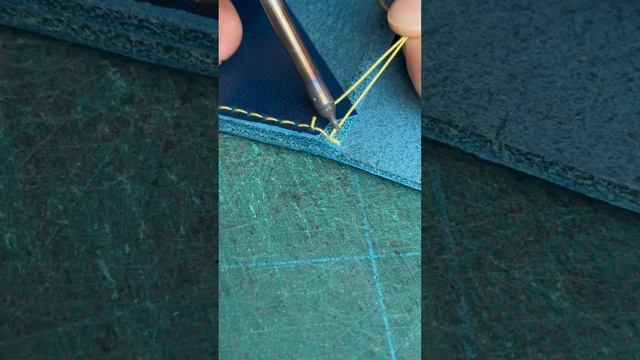 コインケース作ってみた　asmr レザークラフト  leathercraft