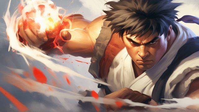 Street Fighter - Ryu Theme Extended Improved sound