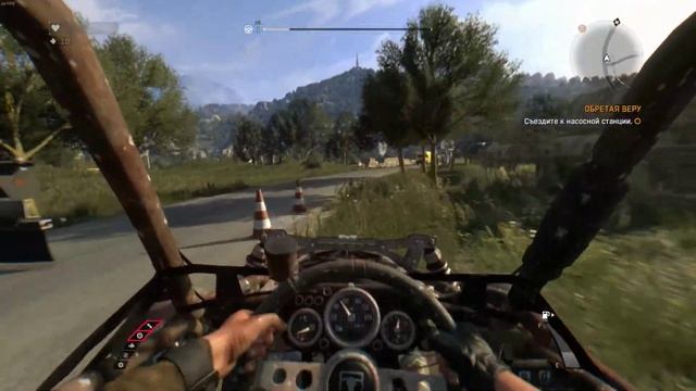 Dying Light первый проезд на багги