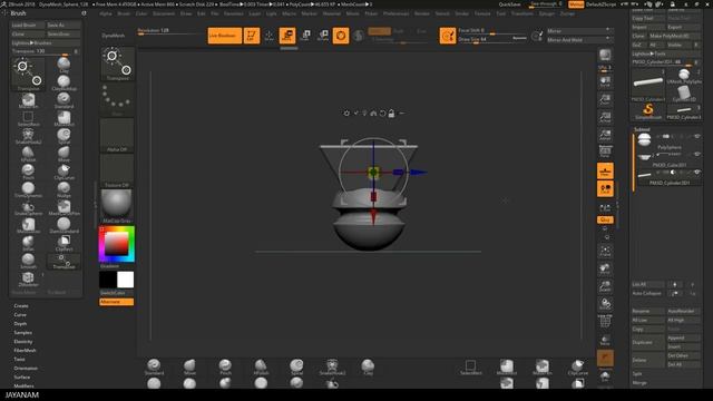 ZBrush 2018 Live Boolean Tutorial _ Subtools