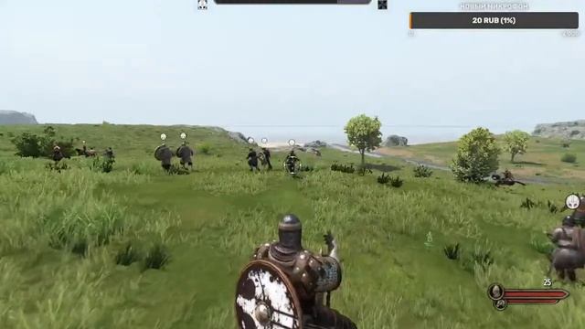 Mount and Blade II Bannerlord Продолжение пути новичка!!! Становимся Наёмником!