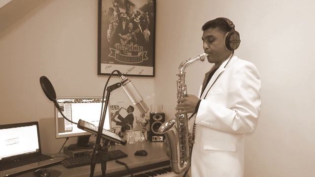 THROUGH THE FIRE - CHAKA KHAN (Saxophone cover by Vinodj Sital) 🧿