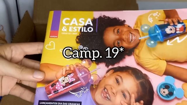 Abertura de caixa Avon campanha 19 (última do período) + Brinde Piv + Resgate MMA! 🧡🩷 | Samara Alve