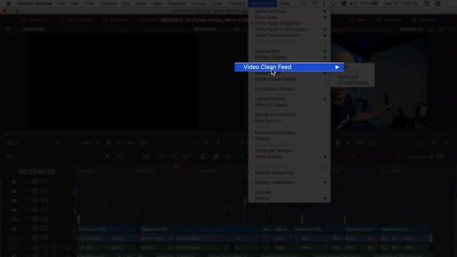 Video Clean Feed & Dual Monitors in DaVinci Resolve 16   Quick Tip Tuesday