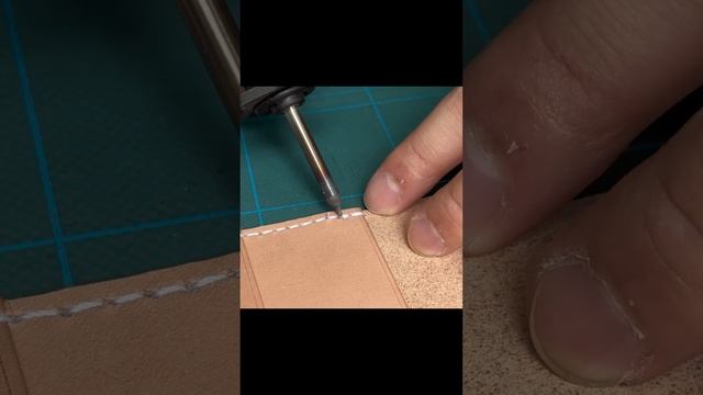 パスポートケース作ってみた　asmr　レザークラフト  leathercraft