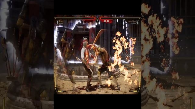 MK11 - Hardest Scorpion Brutality to Combo #shorts