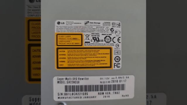 Привод DVD LG GH22NS50 (Скупка Трейд-ин)