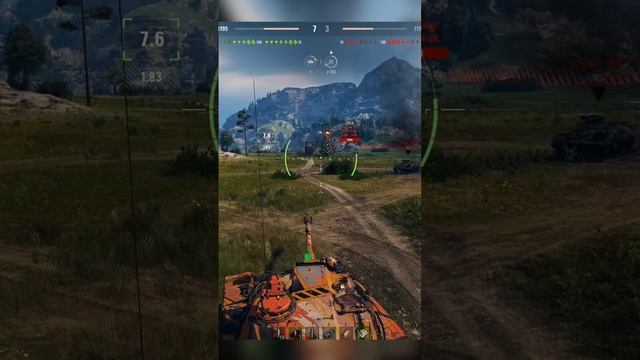 Разрывная вертуха🔶Мир танков🔶 #миртанков #wot #worldoftanks #танки #wotblitz #gaming #viralvideo