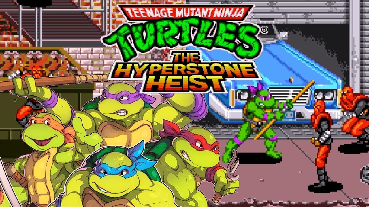 Teenage mutant ninja tutlrtles:The Hyperstone heist(Sega).Прохождение за Рафаэля.mp4