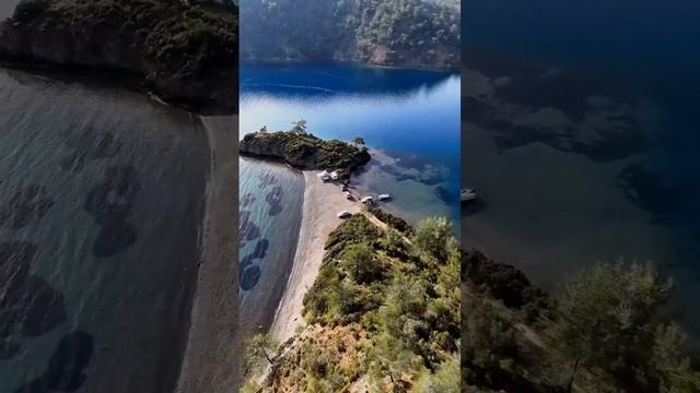 Бухта Бенчик расположена в самой тонкой точке полуострова Датча, разделяющей Мармарис и Датчу