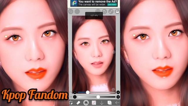 SMUDGE EDIT TUTORIAL (Ft.Jisoo) How To Make This Edit💖Ibis Paint X || KPOP FANDOM